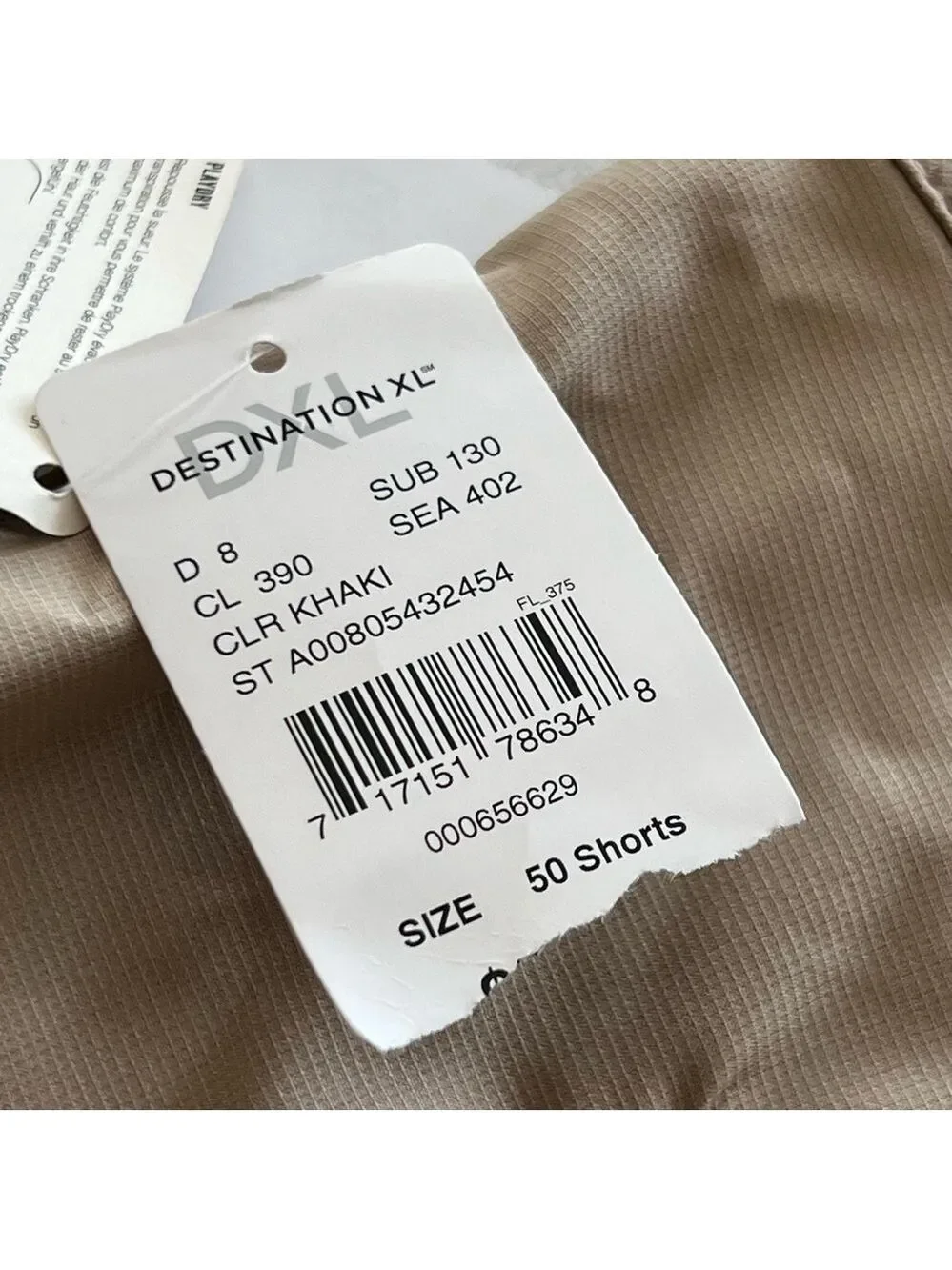 Reebok new tags